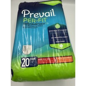 Prevail Per-Fit Unisex Incontinence Underwear - Medium Size, Bag of 20 (PF-512)